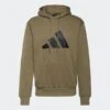 Adidas 3 Bar Hoodie -Boxing Promotions Store 3 bar hoodie green 1
