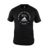 Adidas Boxing "THE BRAND WITH THREE STRIPES" T-Shirt -Boxing Promotions Store adi2724 black 1