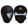 Adidas Pro Leather Focus Boxing Mitt -Boxing Promotions Store adidas black white