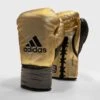 Adidas AdiStar 3.0 Pro Fight Boxing Gloves -Boxing Promotions Store adistar gold 1 1