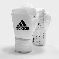 Adidas AdiStar 3.0 Pro Fight Boxing Gloves -Boxing Promotions Store adistar white 1 1
