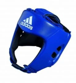 Adidas 'AIBA Style' Training Headguard 7 Adidas 'AIBA Style' Training Headguard -Boxing Promotions Store aibah1t blue 3 4 front 2 2