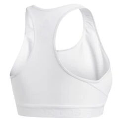 Adidas Alphaskin Sports Bra -Boxing Promotions Store alphaskin bra back white