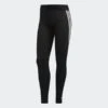 Adidas Alphaskin Long Tights Womens - Black -Boxing Promotions Store alphaskin 3 stripes long leggings black fj7173 01 laydown