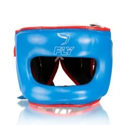 Fly Superbar X Headguard -Boxing Promotions Store bar headguard blue white red 1 1