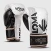 Venum Arrow Boxing Gloves - LOMA Edition -Boxing Promotions Store bg arrow loma white 1500 02