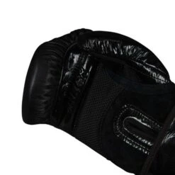 TITLE Black Blitz Sparring Gloves - Velcro -Boxing Promotions Store bkbbg bk 03 1