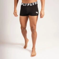 Fly Icon Boxer Shorts -Boxing Promotions Store black1 5