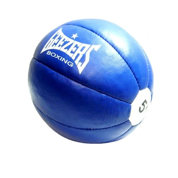 Geezers Leather Medicine Ball - 5kg 3 Geezers Leather Medicine Ball - 5kg