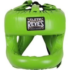 Cleto Reyes Rounded Nylon Bar Headguard -Boxing Promotions Store cle 1017 citrusgreen 01 945dd791 4339 40e3 9d10 8049b9e14d86 1 2