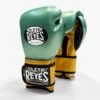 Cleto Reyes Sparring Gloves - WBC -Boxing Promotions Store cleto green gold