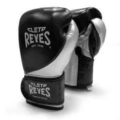 Cleto Reyes High Precision Training Gloves -Boxing Promotions Store cleto precision black silver