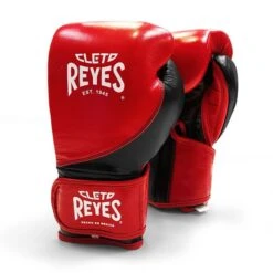 Cleto Reyes High Precision Training Gloves -Boxing Promotions Store cleto precision red black