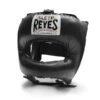 Cleto Reyes Pointed Nylon Bar Headguard -Boxing Promotions Store cleto reyes pointed headguard black 1