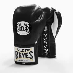 Cleto Reyes Traditional Pro Fight Boxing Gloves -Boxing Promotions Store cleto reyes traditional fight gloves black