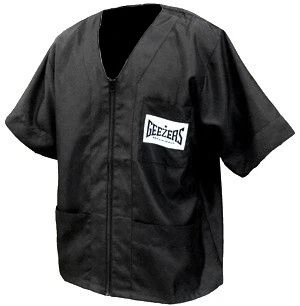Geezers Satin Cornermans Jacket - Black 2 Geezers Satin Cornermans Jacket - Black