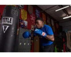 TITLE Classic Leather Training Gloves 2.0 - Lace 9 TITLE Classic Leather Training Gloves 2.0 - Lace -Boxing Promotions Store ctsgl2 bl 3