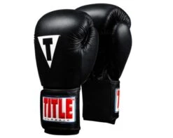TITLE Classic Leather Training Gloves 2.0 - Velcro 13 TITLE Classic Leather Training Gloves 2.0 - Velcro -Boxing Promotions Store ctsgv2 bk 1 1 2