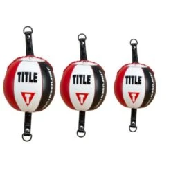 TITLE Infused Foam Double End Bag 5 TITLE Infused Foam Double End Bag -Boxing Promotions Store debif rd wh bk 1 2