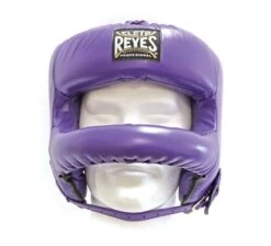 Cleto Reyes Rounded Nylon Bar Headguard -Boxing Promotions Store e387u purplefront 1 2