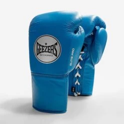 Geezers Elite Pro Training/Sparring Gloves 2.0 - Lace 17 Geezers Elite Pro Training/Sparring Gloves 2.0 - Lace -Boxing Promotions Store elite pro lace aqua blue