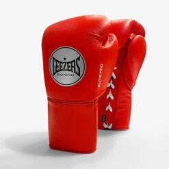 Geezers Elite Pro Training/Sparring Gloves 2.0 - Lace 23 Geezers Elite Pro Training/Sparring Gloves 2.0 - Lace -Boxing Promotions Store elite pro lace spark red