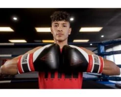 TITLE Gel E-Series Training/Sparring Gloves -Boxing Promotions Store esstg bk rd wh 2 4