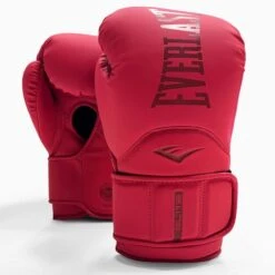 Everlast Elite 2 Training Boxing Gloves - Velcro -Boxing Promotions Store ev106 red1 4