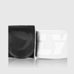 Fly Big Logo Hand Wraps -Boxing Promotions Store fly1100 white a