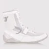 FLY Storm Boxing Boots -Boxing Promotions Store fly1400 white a 4