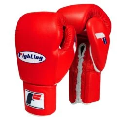 Fighting Sports Fury Professional Training Gloves - Lace -Boxing Promotions Store fsftgl rd 1 1