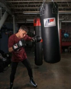 Fighting Sports Synthetic Leather Heavy Punchbag - 100lbs 9 Fighting Sports Synthetic Leather Heavy Punchbag - 100lbs -Boxing Promotions Store fshbv 100