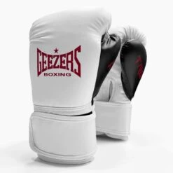 Geezers TRG Junior Training Gloves -Boxing Promotions Store g101white