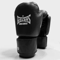 Geezers Olympiad Sparring Boxing Gloves -Boxing Promotions Store g120 black a