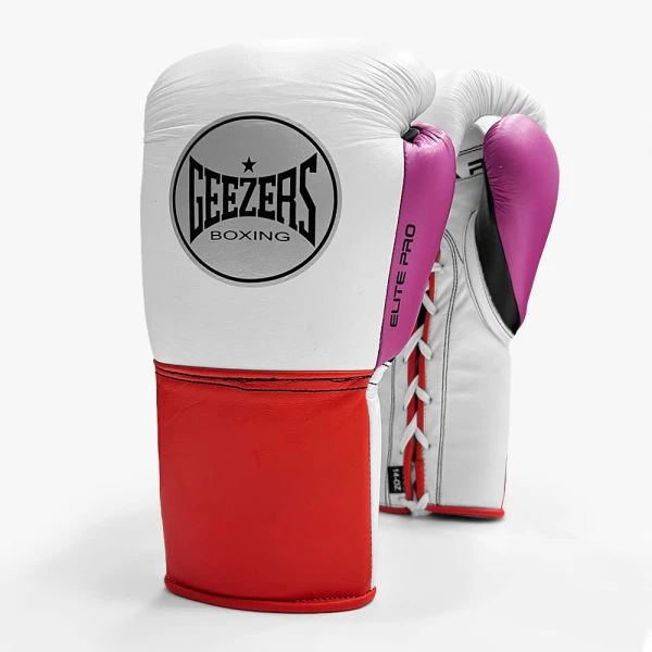 Geezers Elite Pro Training/Sparring Gloves 2.0 - Lace 4 Geezers Elite Pro Training/Sparring Gloves 2.0 - Lace - Image 2