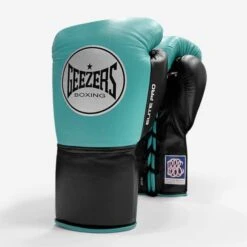 Geezers Elite Pro Fight Gloves - Special Edition -Boxing Promotions Store g203mint black