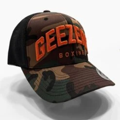 Geezers 3D Logo Trucker Cap