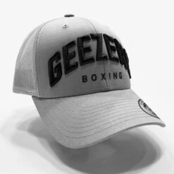 Geezers 3D Logo Trucker Cap -Boxing Promotions Store g2910grey