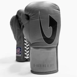 G-Boxing X 1V1 Professional Fight Gloves -Boxing Promotions Store gb120 slate 1 2