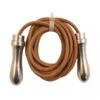 Geezers Aluminium Handled Leather Rope - 9ft -Boxing Promotions Store geezers alluminium handled skip rope
