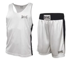 Geezers Amateur Boxing Shorts & Vest Set -Boxing Promotions Store geezers amatuer ringwear