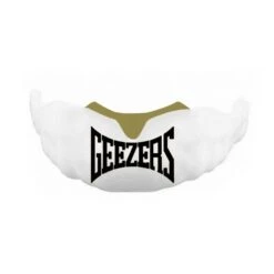 Geezers Custom Made Dentist Fit 2 Colour Mouthguard -Boxing Promotions Store geezers dentist fit mouthguard white gold 2