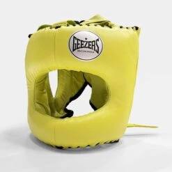 Geezers Elite Pro Bar Faced Headguard -Boxing Promotions Store geezers elite pro barfaced headguard yellow