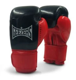 Featured Products -Boxing Promotions Store geezers fight tech boxing gloves black red 2