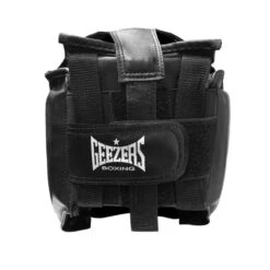 Geezers TRG Cheek Headguard - Black -Boxing Promotions Store geezers trg cheek headguard back