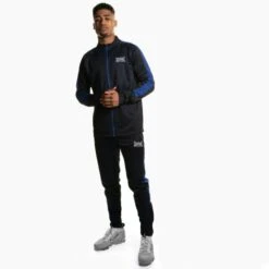 Geezers Poly Tracksuit -Boxing Promotions Store gpt navy blue 1