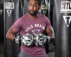 TITLE Boxing Infused Foam Camo Bag Gloves 8 TITLE Boxing Infused Foam Camo Bag Gloves -Boxing Promotions Store ifcbg arcticcamo