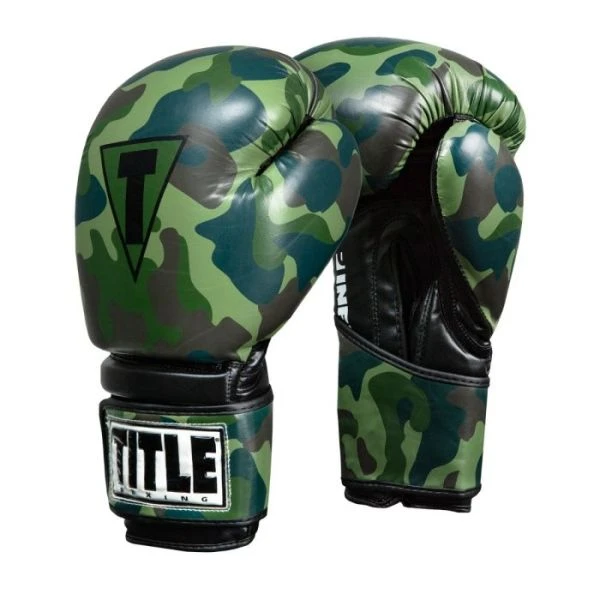 TITLE Boxing Infused Foam Camo Bag Gloves 3 TITLE Boxing Infused Foam Camo Bag Gloves