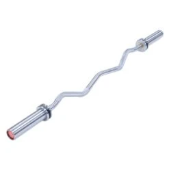 Jordan Fitness Steel Series Curl Bar With Bearings