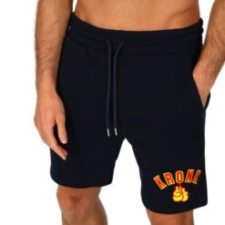 Kronk Gloves Applique Jog Shorts -Boxing Promotions Store kronk applique gloves jog shorts navy 1